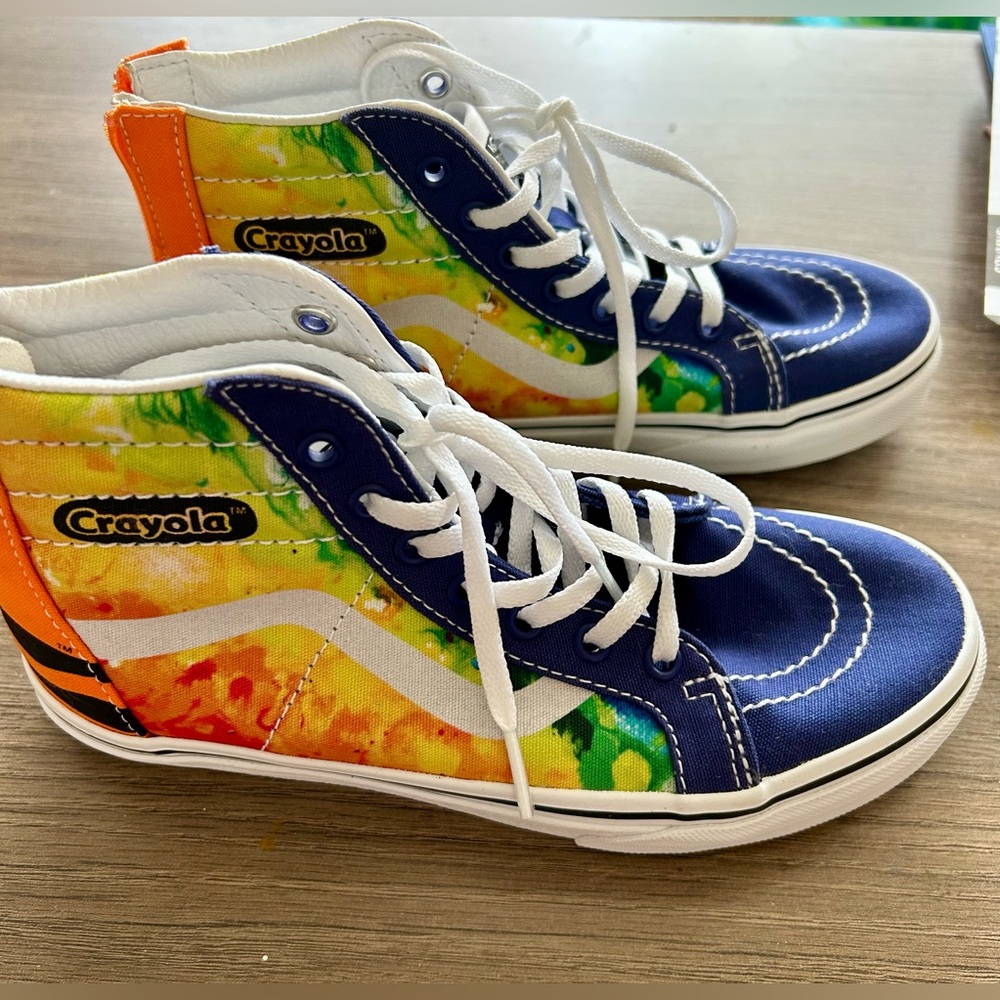 Vans Kids Crayola High-Top Sneakers - Multicolor